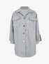 Veste à détails dorés - Gris chiné - 4