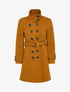 Manteau classique à double boutonnages - Rouille - 5
