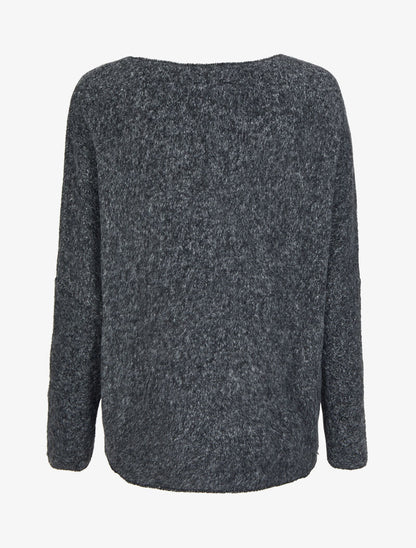 Pull chauve-souris à imprimé "I&