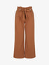 Pantalon fluide à oeillets - Camel - 1
