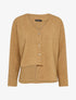Cardigan à bords asymétriques - Camel - 1