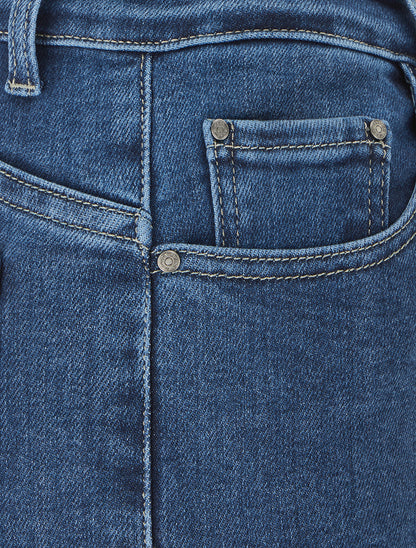 Jean standard coupe droite - Bleu - 3