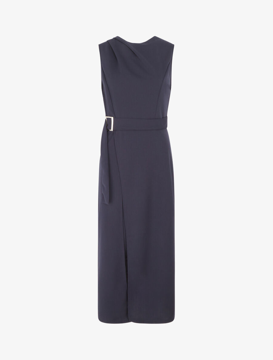 Robe Theia En Dentelle Superposée Bleu Marine - Taille 12 - Neuve Avec étiquettes
