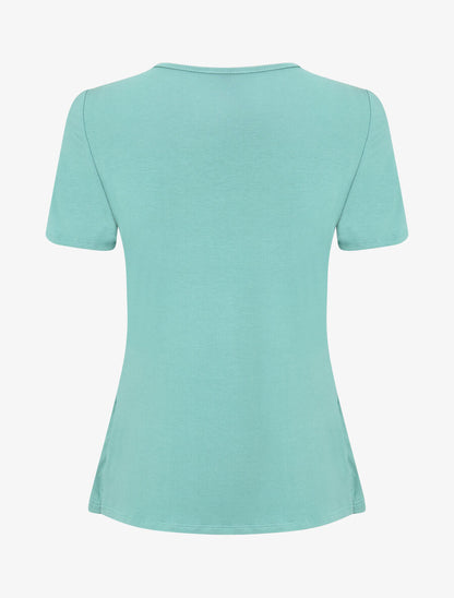 Top bicolore superposé à anneau - Vert d&