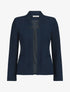 Veste à col cranté - Marine - 1