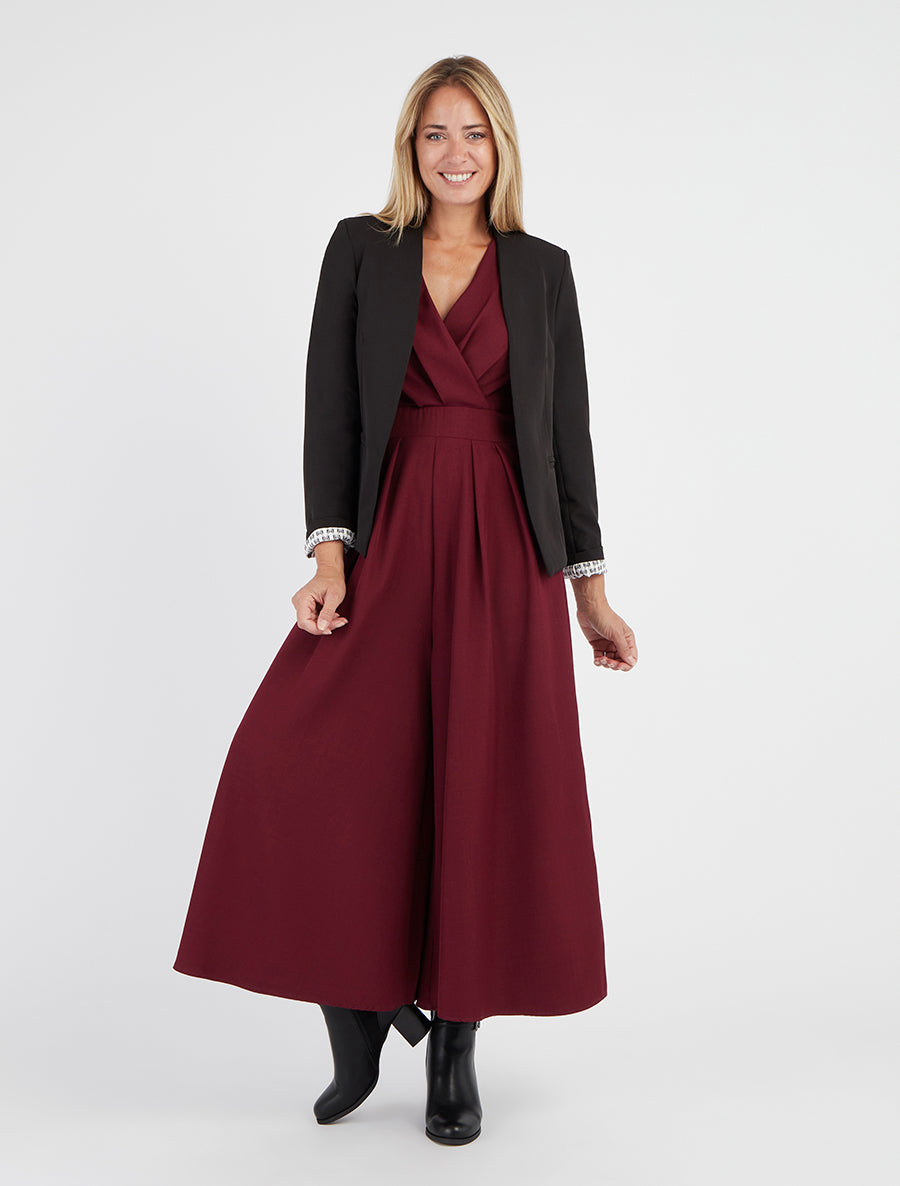 Veste Marlys - Noir - Cuir d'agneau - Sézane Veste Marlys - Noir - Cuir d'agneau - Sézane