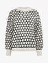 Pull en grosse maille à motif nid d&