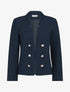 Veste officier à col droit - Marine - 1