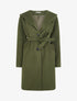 Manteau long à capuche - Kaki - 1