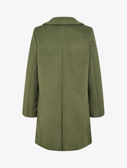Manteau droit long - Kaki - 2