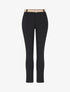 Pantalon droit uni - Noir - 1