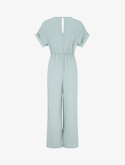 Combinaison unie à manches courtes - Vert d&