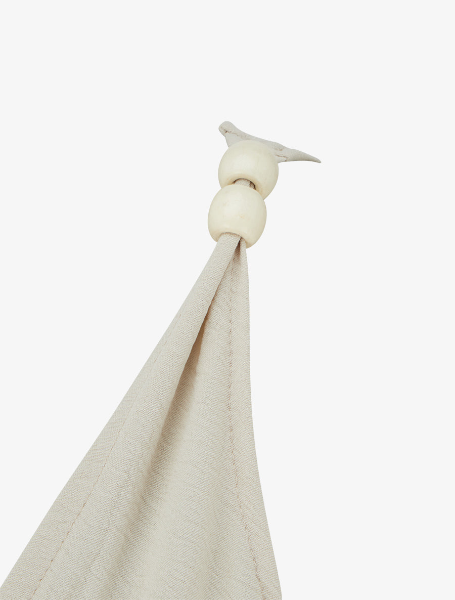 Robe longue évasée à bretelles perlées - Beige - 3