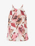 Top fluide imprimé floral - Rose - 1