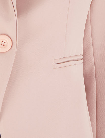 Blazer droit classique - Rose - 3