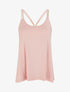 Top à bretelles style cordes - Rose - 1