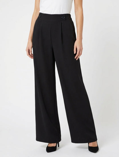 Pantalon ample à poches - Noir
