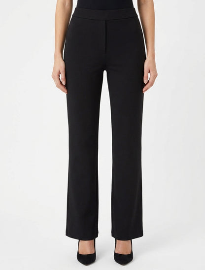 Pantalon stretch taille haute - Noir