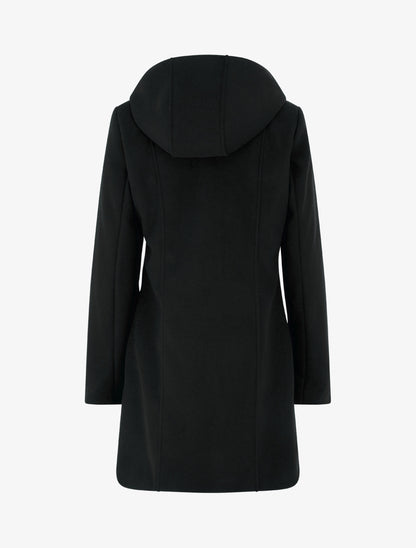 Duffle-coat droit long - Noir - 2