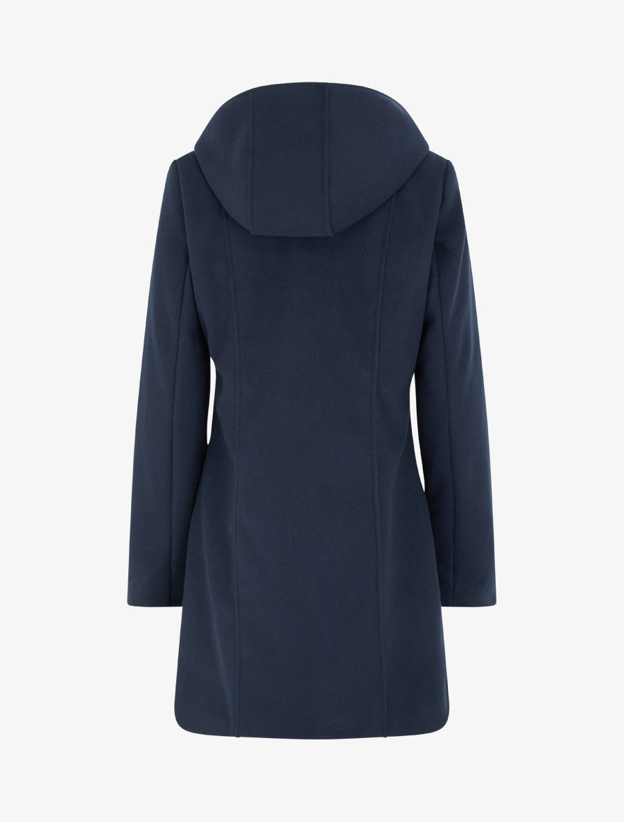 Duffle-coat droit long - Marine - 2