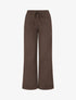 Pantalon style jogging - Marron - 1