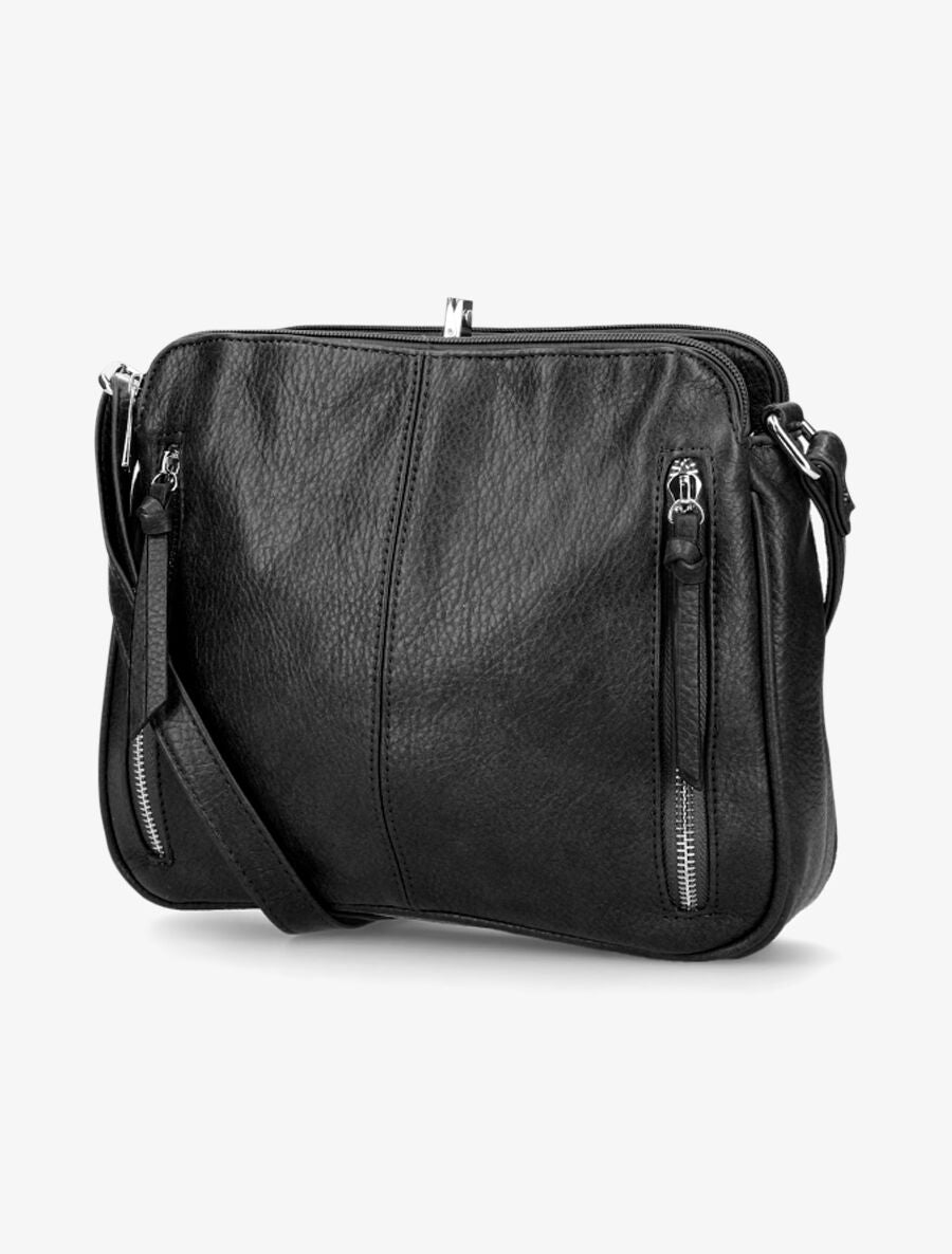 Sac besace Amara - Noir - 2