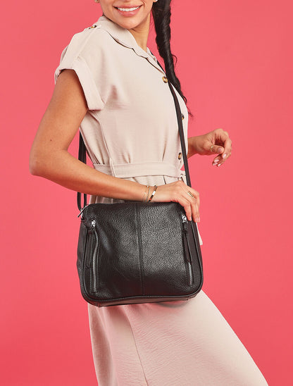 Sac besace Amara - Noir - 6