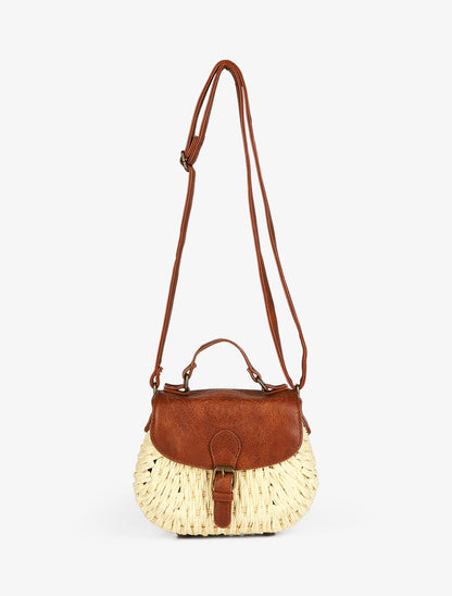 Sac besace Vanessa - Beige - 3