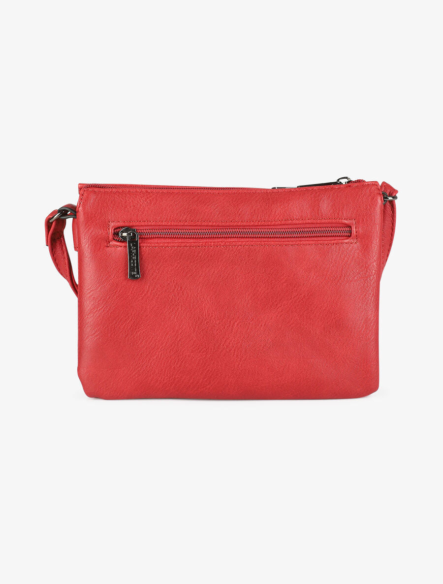 Sac besace Marina - Rouge - 2