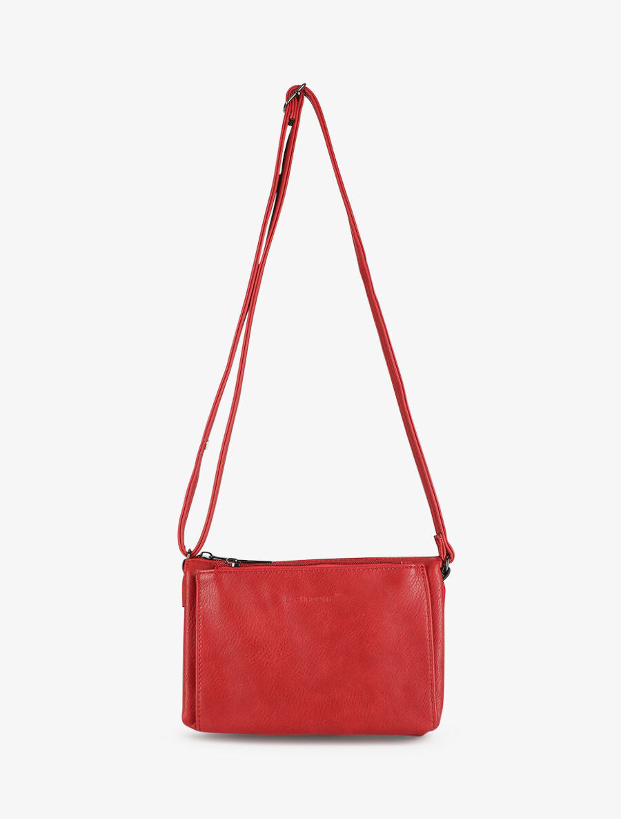 Sac besace Marina - Rouge - 3