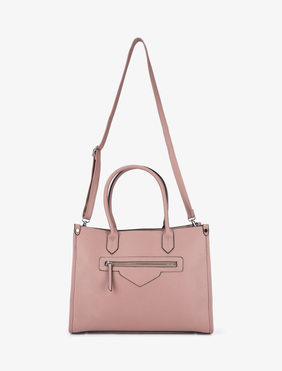 Sac cabas Rubi - Rose pâle - 3