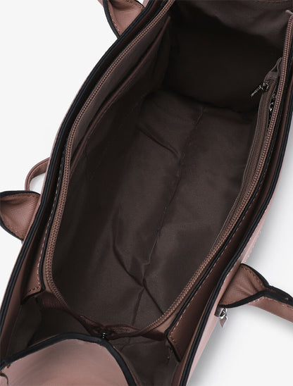 Sac cabas Rubi - Rose pâle - 4