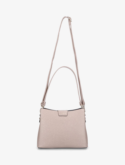 Sac bandoulière Mélinda - Taupe - 3