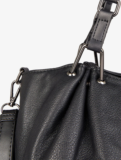 Sac cabas Elisa - Noir - 4