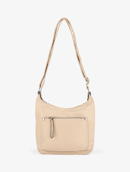 Sac bandoulière Danielle - Taupe - 5