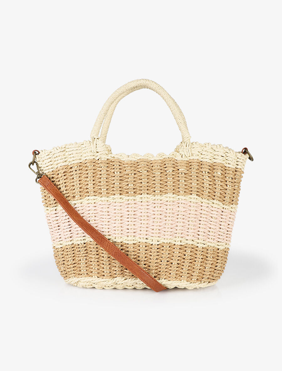 Sac à main Nana - Rose/beige - 5