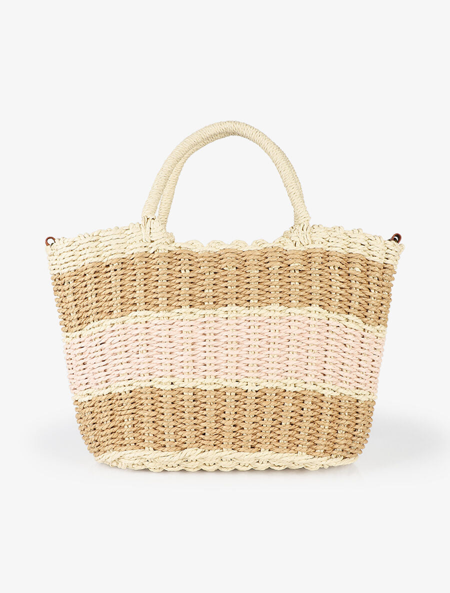 Sac à main Nana - Rose/beige - 2