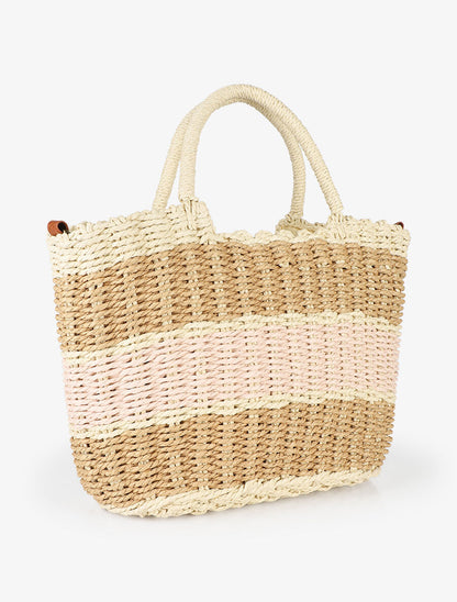 Sac à main Nana - Rose/beige - 3