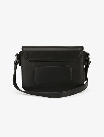 Sac besace Yvone - Noir - 3