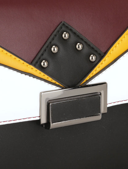 Sac besace Yvone - Bordeaux - 4