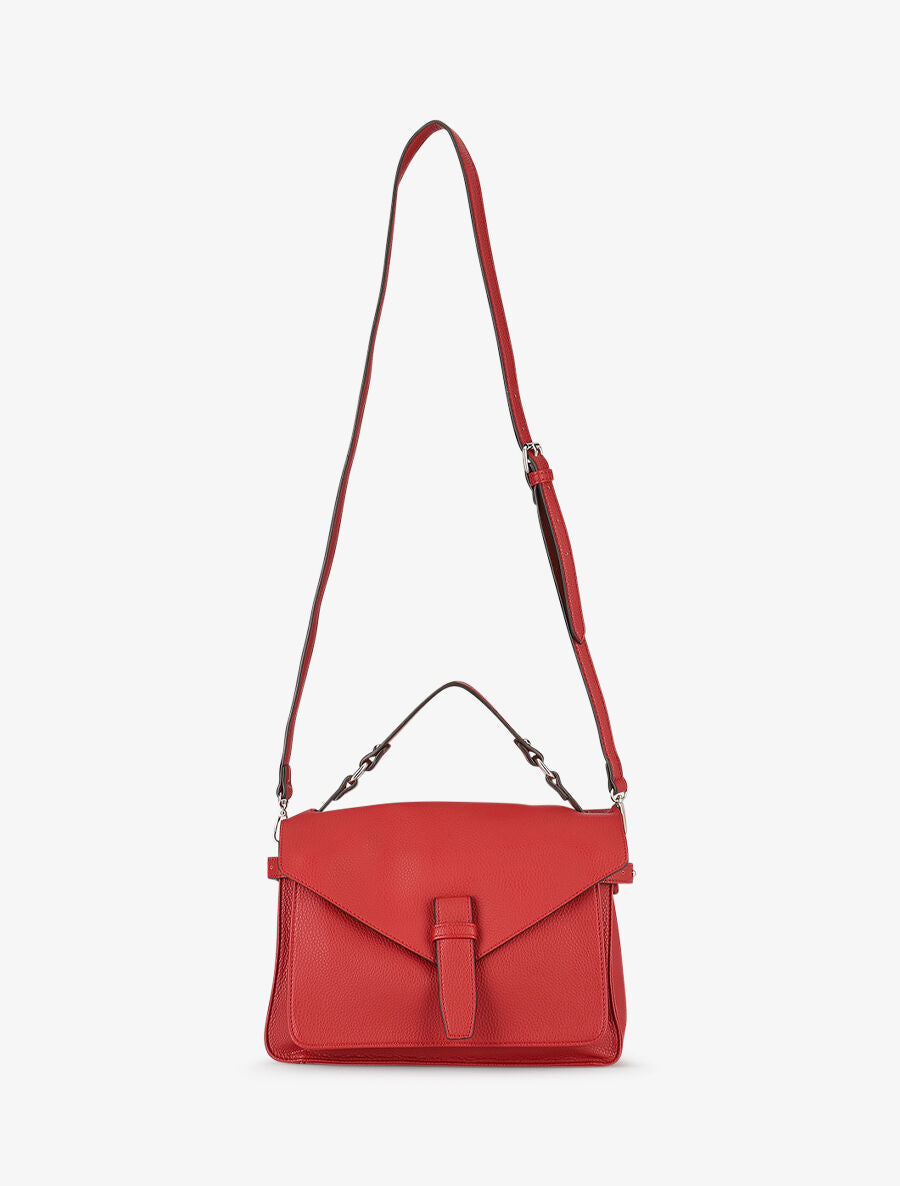 Sac cartable Kara - Rouge - 3