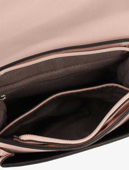 Sac bandoulière Lana - Rose pastel - 4