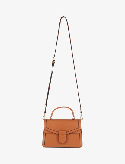 Sac besace Abby - Camel - 3