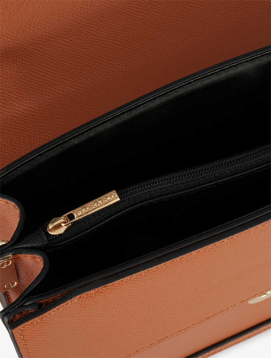 Sac besace Abby - Camel - 4