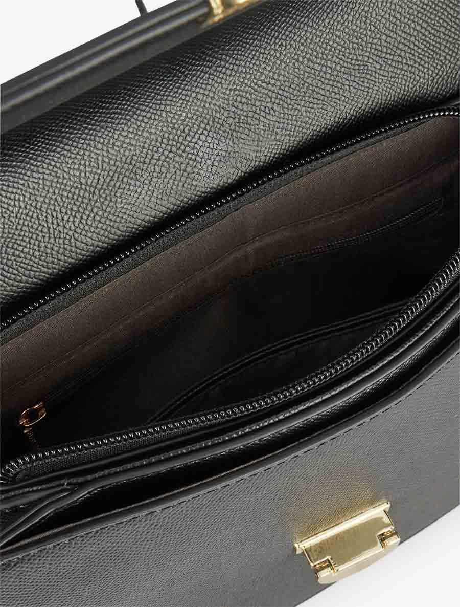 Sac besace Valene - Noir - 4