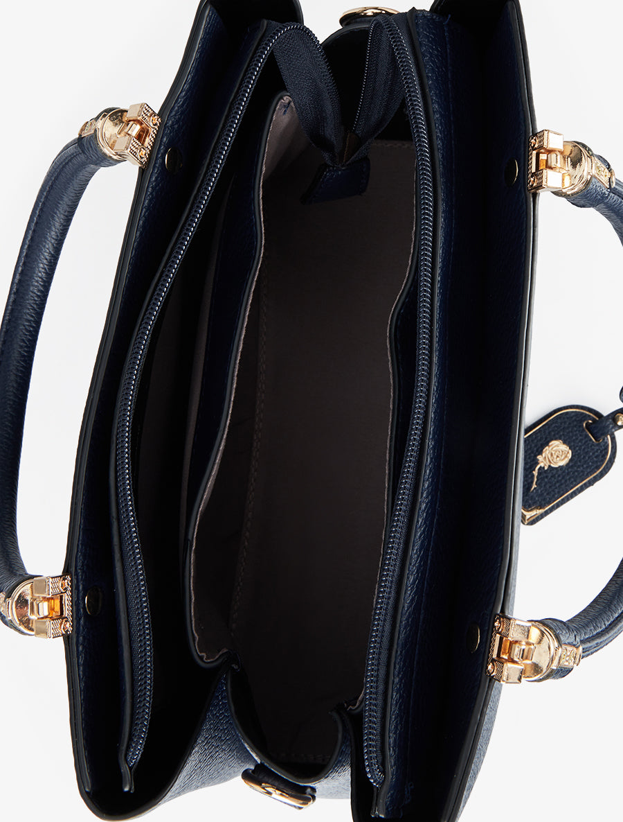 Sac à main Léandre - Marine