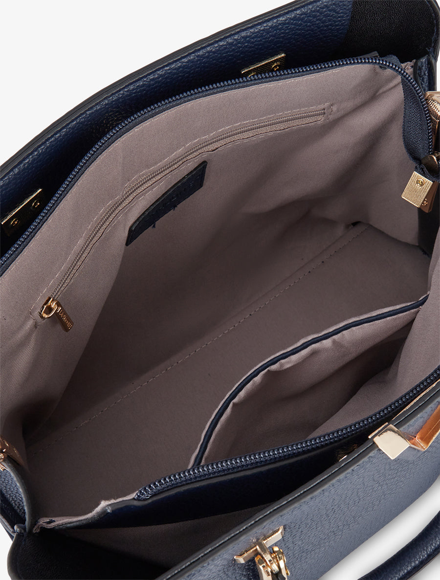 Sac à main Cassiopée - Marine - 4