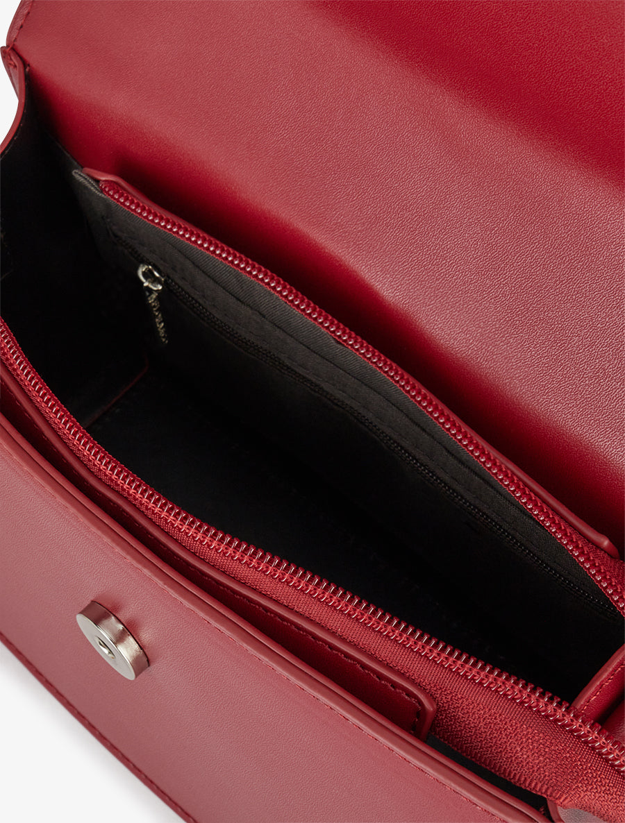 Sac besace Audrey - Rouge - 4