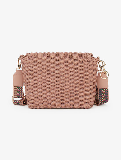 Sac besace Ariane - Vieux rose - 2