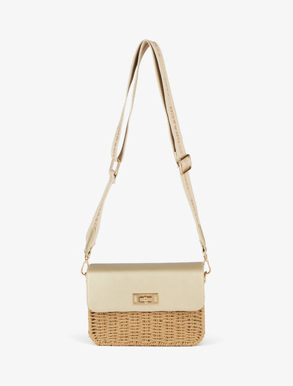 Sac besace Amandine - Or - 3